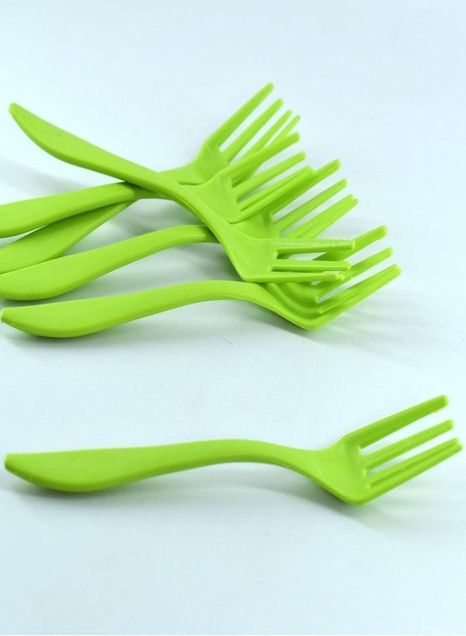 VIRTUEV Plastic Small Serving Fork Set – Set of 6, Dishwasher Safe and Ideal for Everyday Use – Convenient and Durable Serving Utensils, Pack of 1 - Image 5