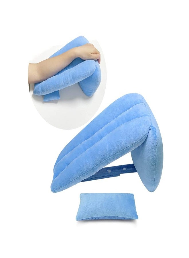 Zelen Arm Elevation Pillow Support Wedge with Mouse Wrist Pad Elevating Arm Medical Pillow Post Surgery Elevated Surgical Wedge Arm Pillows for Sleeping Wedge Foam Support Hand Elevator Arm - Image 1
