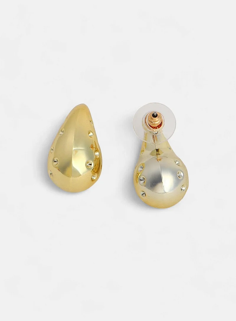 Sohi  Teardrop Shaped Artificial Stud Earring Jewellery for Women | Best Price UAE