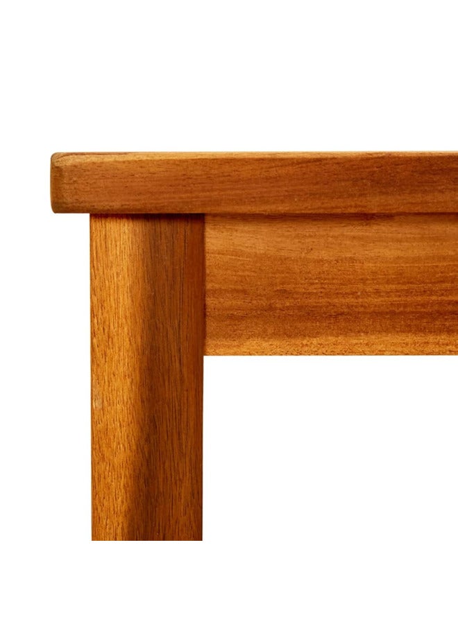 vidaxl Garden Coffee Table 45x45x36 cm Solid Acacia Wood 316394 - Image 5