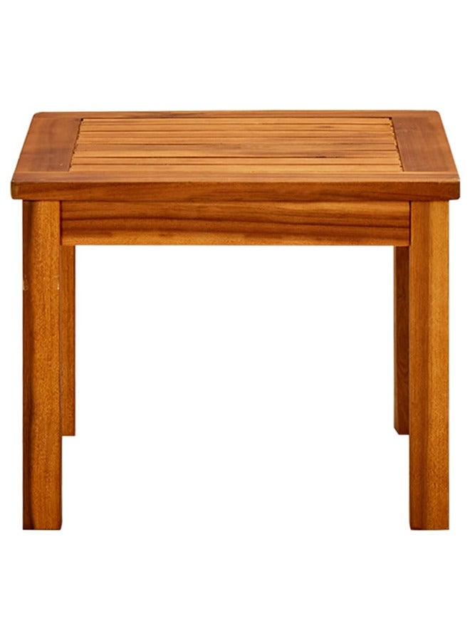 vidaxl Garden Coffee Table 45x45x36 cm Solid Acacia Wood 316394 - Image 4