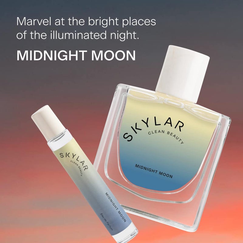 Skylar Midnight Moon Eau de Parfum- Hypoallergenic & Clean Perfume for Women & Men, Vegan & Safe for Sensitive Skin - Floral Perfume, Italian Bergamot, Cranberries & Vetiver - 50mL /1.7 Fl oz - Image 2