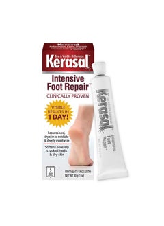 Kerasal Kerasal Intensive Foot Repair, Skin Healing Ointment for Cracked Heels and Dry Feet, 1 Oz  - Image 1