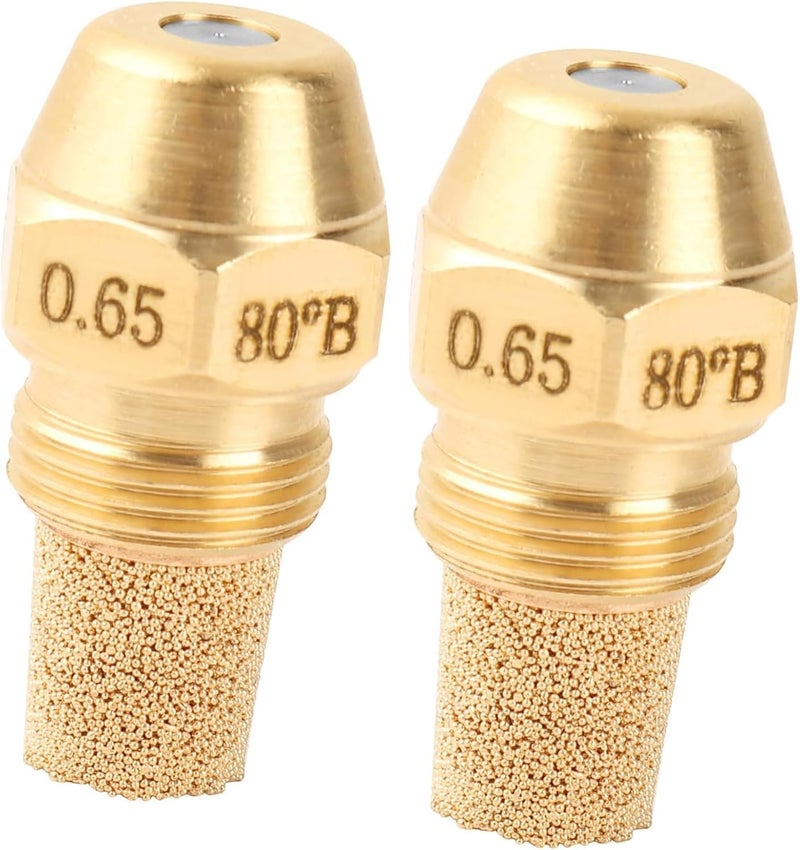 Atomizing Combustion Engine Nozzle 80 Degree Replacement for Boiler Heater Waste Oil Nozzle - Image 5