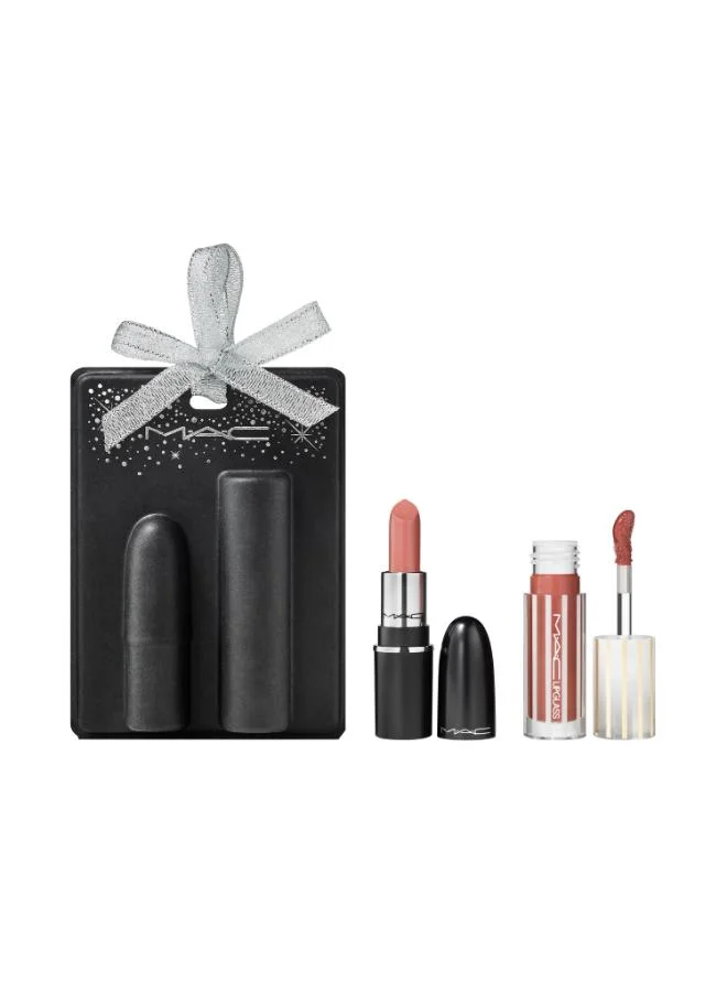 ماك كوزمتيكس Mini MAC Nudes Lip Combo, Savings 31%