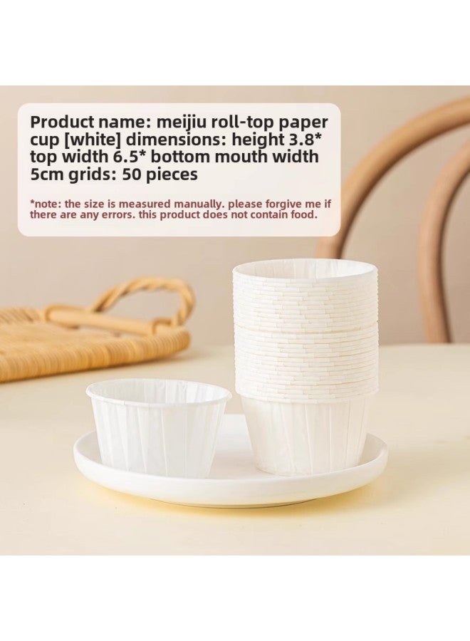 Cake Premixed Powder Electric Rice Cooker Air Fryer Special Low-gluten Flour Baking Household Free Family Baking Bread Powder-Specifications:Cake Paper Cups  50 Pieces - Image 1