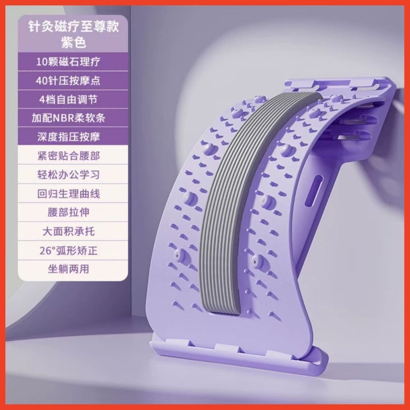Multifunctional Waist Reliever, Shoulder And Neck Massager, Waist And Cervical Spine Massager, Dual-Purpose Back Massager - Image 1