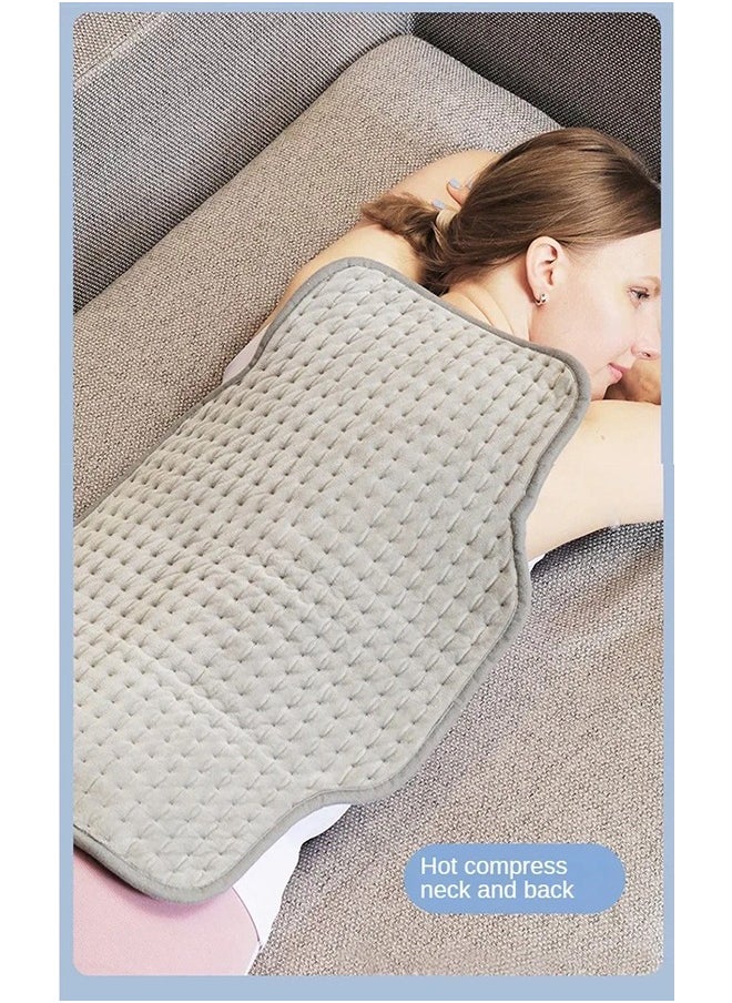 XiuWoo Multifunctional Electric Heating Pad Belt Palace Warm Back Waist Back Foot Hand Abdomen Blanket Mat Winter Pain Relief Timed  - Image 5