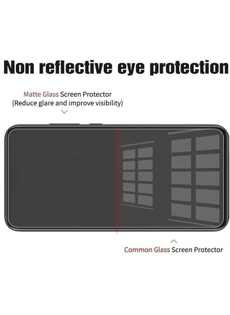 Raxoom Matte Ceramic Screen Protector for iPhone 15 Pro â€“ 1 Pack Flexible Anti-Spy Privacy Film with Full Adhesive, Matte Finish, Anti-Glare, Scratch Resistant, Fingerprint-Resistant, Shatterproof, Case-Friendly Screen Protection (Not Glass) - Image 2