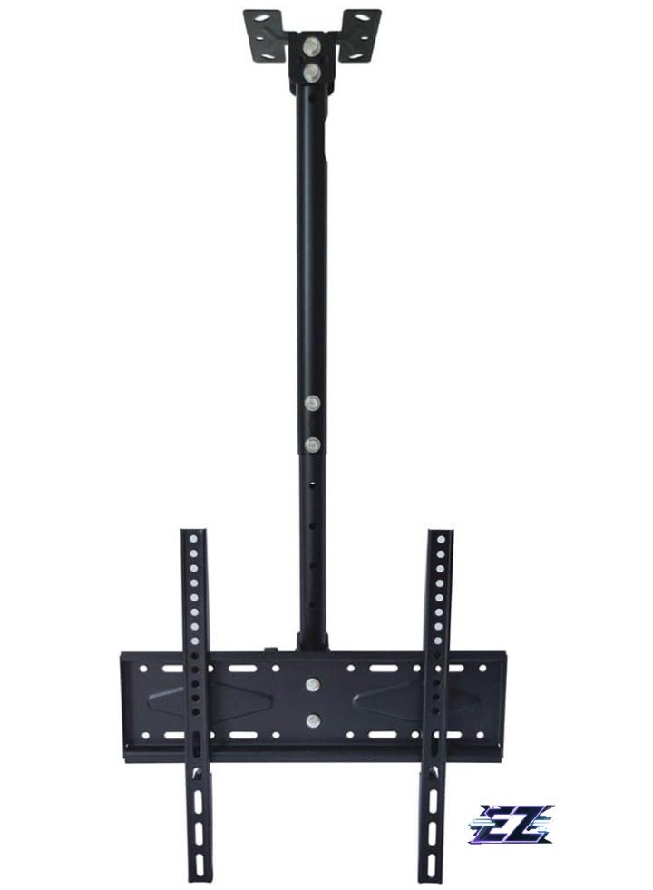 ELTRAZONE Ceiling TV Mount Adjustable Bracket Fits Most Plasma Flat Screen Display LED LCD OLED TVs 26 to 55 inch, Mounting Holes 400x400mm - Image 1