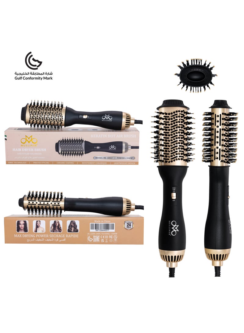 MULLINER Mulliner One Step Hair Dryer and Styler Brush  ML5013  - Image 2