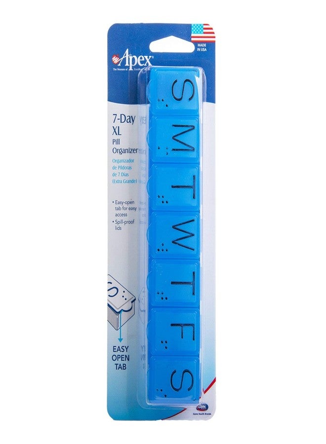 Apex 7-Day Pill Organizer X-Large 1 Each (Pack of 6) - Image 3