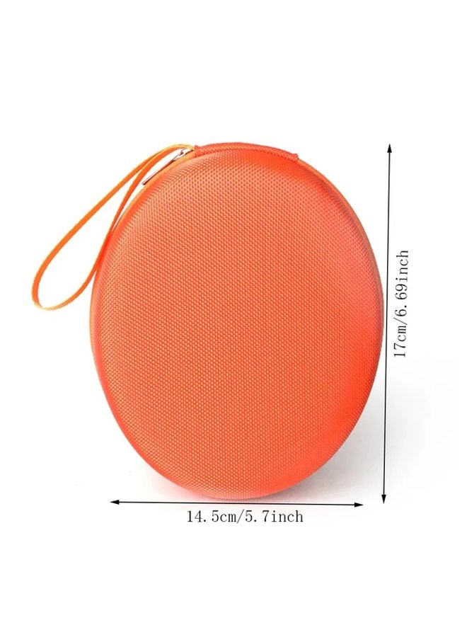 Blue EVA Hard Travel Case For Wireless Headphones Shockproof Scratch Resistant Storage Bag - Image 4