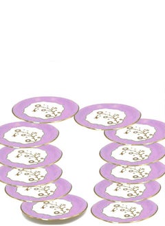 co arma 12 Pieces Paper Party Plates Set  - Image 2