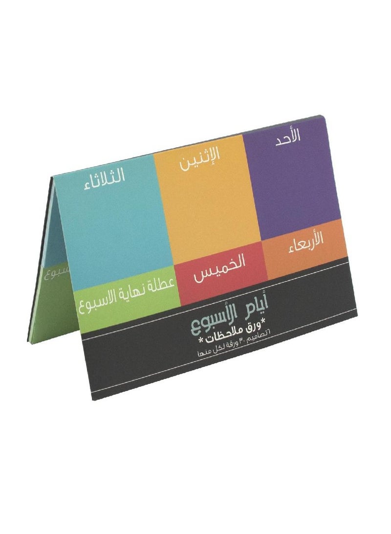 ROCO Trendy Self Stick Notes 2.75" X 2.75"180 Notes - Image 2