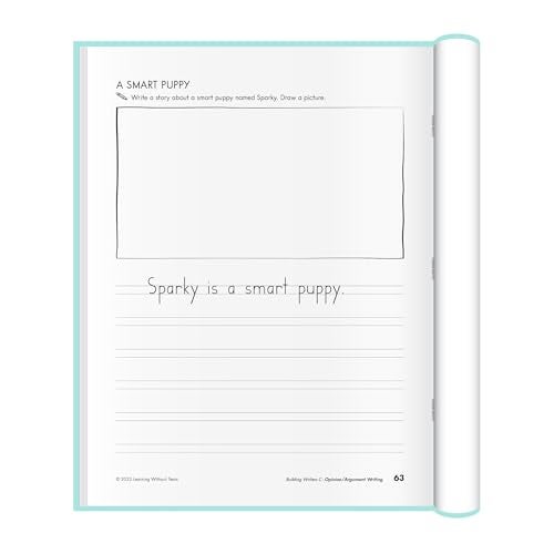 Learning Without Tears Building Writers Student Edition, Age 7+, 2nd Grade+, Handwriting Without Tears, Narrative, Information, Opinion, Fluency, School & Home, Tutor, Sensory & Motor Skills, Sensory - Image 4