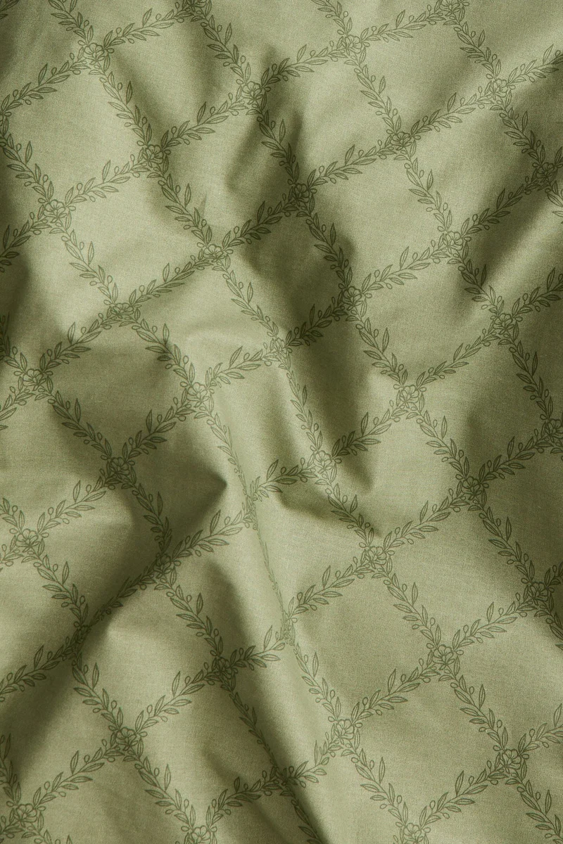 اتش اند ام طقم غطاء لحاف فردي من القطن