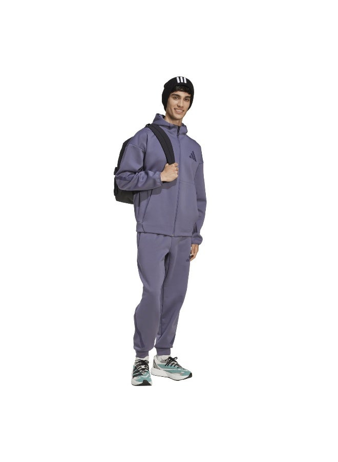Adidas M Z.N.E. Fz Purple Training Track Tops For Men XS - Image 5