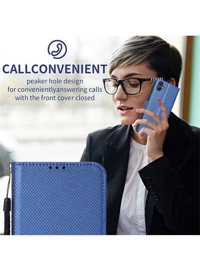 X-level Samsung Galaxy A05 4G Phone Case Cover with Full Body Camera Len Protector PU Leather Wallet Card Holder Shockproof Protective Back Cover with Release Hand Phone Holder Daily Video Kickstand - Image 5