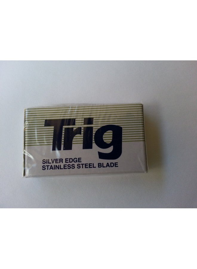 Trig Silver Edge Stainless Double Edge Razor Blades (100) - Image 3
