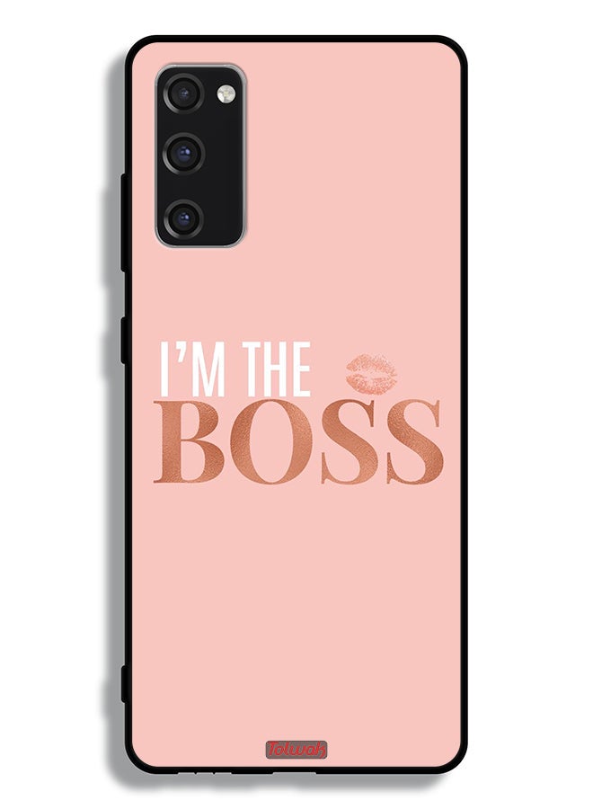 Tolwak Samsung Galaxy S20 FE Protective Case Cover I Am The Boss - Image 2