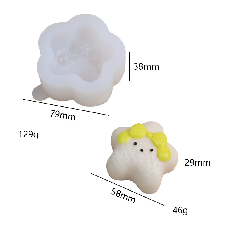 Star Muffin Silicone Mold for Baking Irregular Shape - Image 3