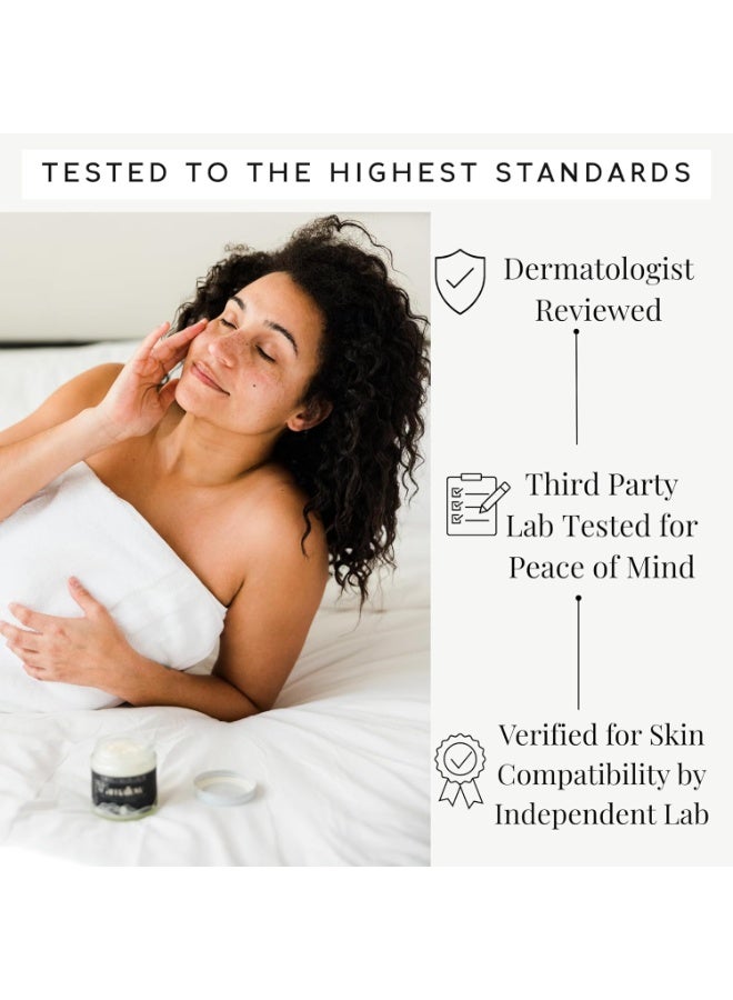 Amallow 100% Grass Fed Beef Tallow for Skin Care - Face + Body - Whipped Moisturizer - Natural Lotion, 4 FL. oz. (Vanilla Lavender) - Image 4