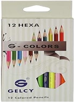 Gelcy Hexa Colored Pencils, Set Of 12 - pzsku/Z07A4B7A5922E6A7D615BZ/45/_/1720390260/019ae32d-27e0-4518-ae43-3abb2890dd02