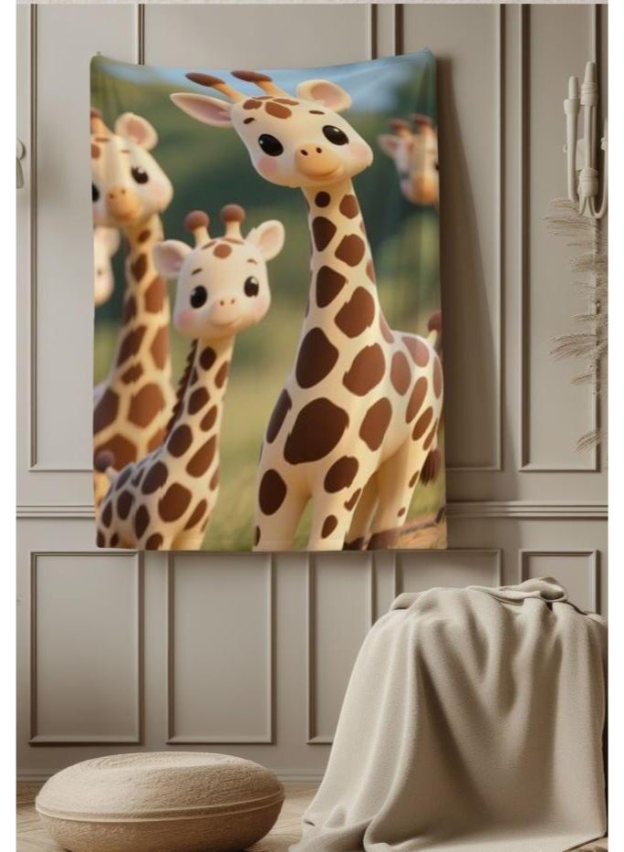 general Baby and children's cartoon flannel thin blanket (warm and comfortable, suitable for sleep, game use) 70cm*100cm - Image 4