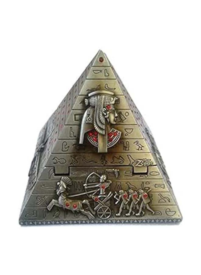 Pharaonic Jewelry Box In The Form Of A Pyramid