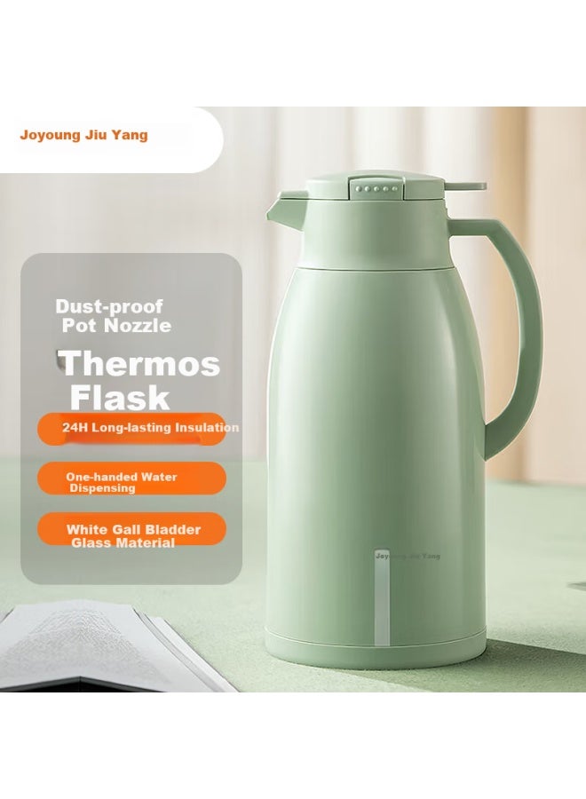 Joyoung Insulated Thermos, Large Capacity For Home Use, Glass Inner Liner, Hot Water Bottle For Students' Dormitory, 1.6l - Image 2