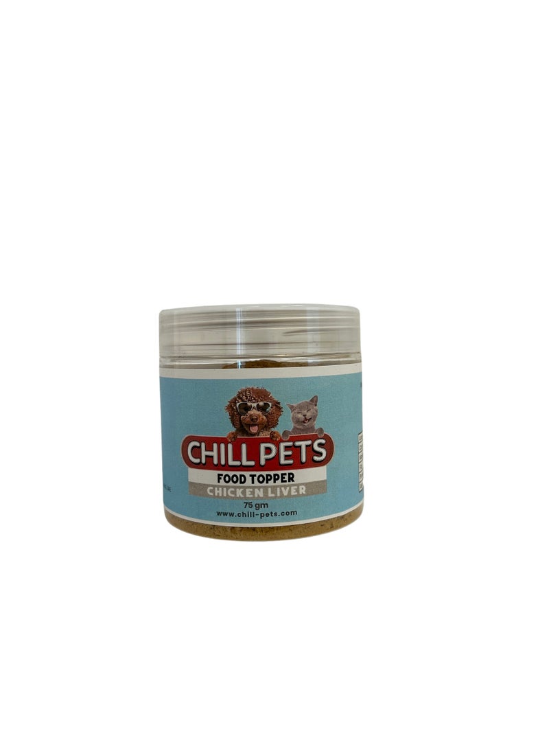 Chill Dogs Chicken Liver Food Topper, 75 gm - Image 1