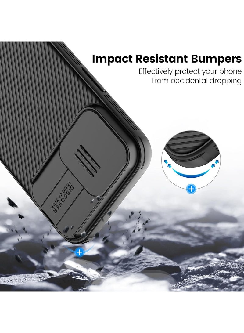 Nillkin Case for iPhone 16 Pro Max Nillkin Camshield Pro Cover with Slide Camera Lens Protection PC Back & TPU Bumper Frame Protection Anti Fingerprint Soft Delicate Touch Case - Image 5