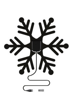 NIBEMINENT 25dB Indoor Digital HDTV Antenna Black  - Image 1