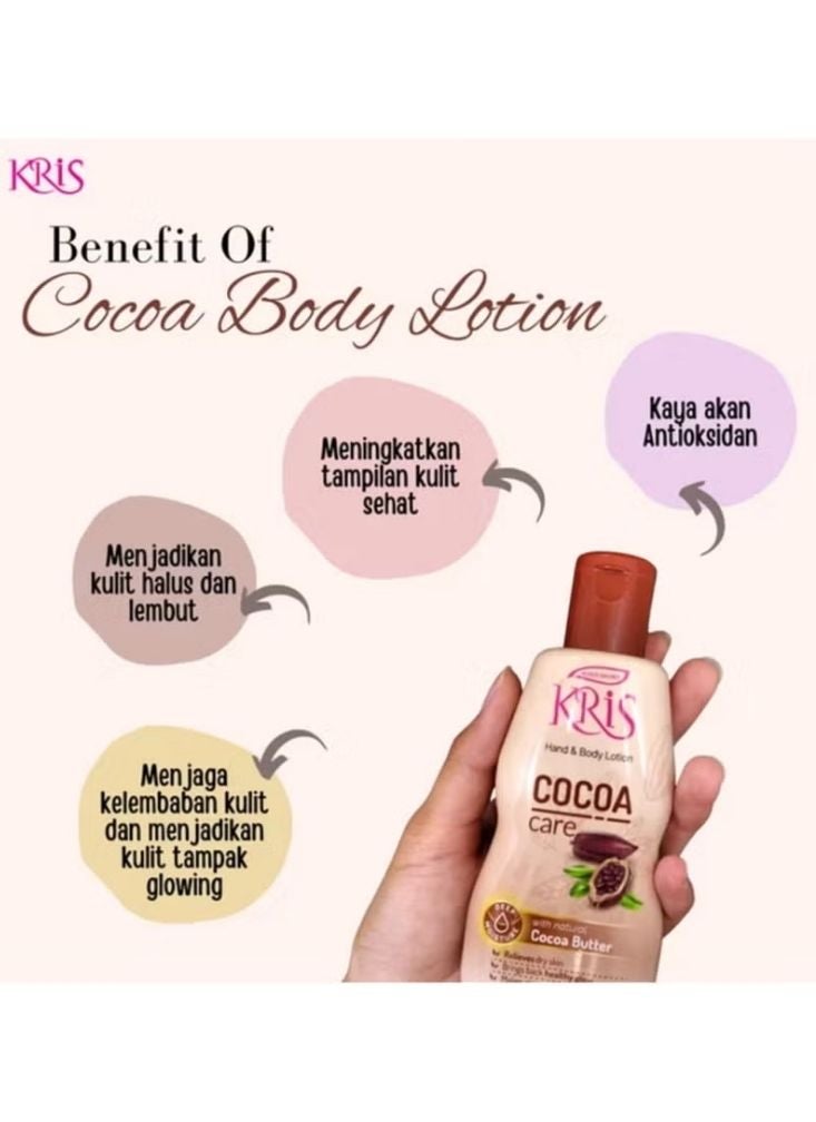 KRIS Cocoa Care Hand & Body Lotion 100ml - Image 2