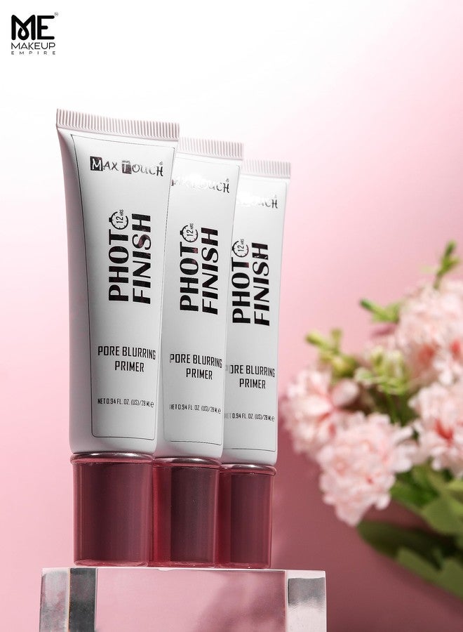 Max Touch Maxtouch Photo Finish Pore Blurring Primer for a Flawless & Smooth Canvas| Blurs Fine Lines, Wrinkles & Pores Instantly | Hydrating, Lightweight & Non-sticky | Cruelty-free - Image 5