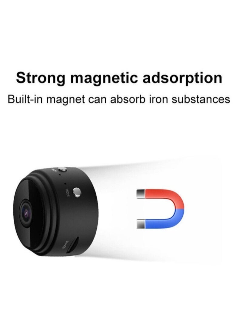 A9 Mini Camera HD 1080p Wireless Wifi Security Night Vision Motion 16GB TF Card.(Black） - Image 5