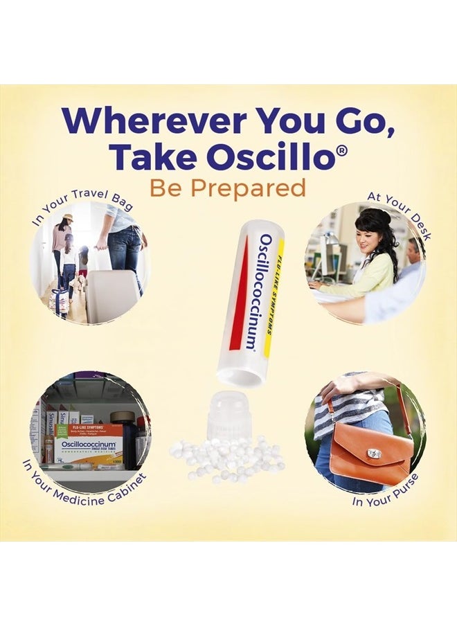 Boiron Oscillococcinum For Relief From Flu Like Symptoms Of Body Aches Headache Fever Chills And Fatigue 60 Count 2 Pack Of 30  - Image 5