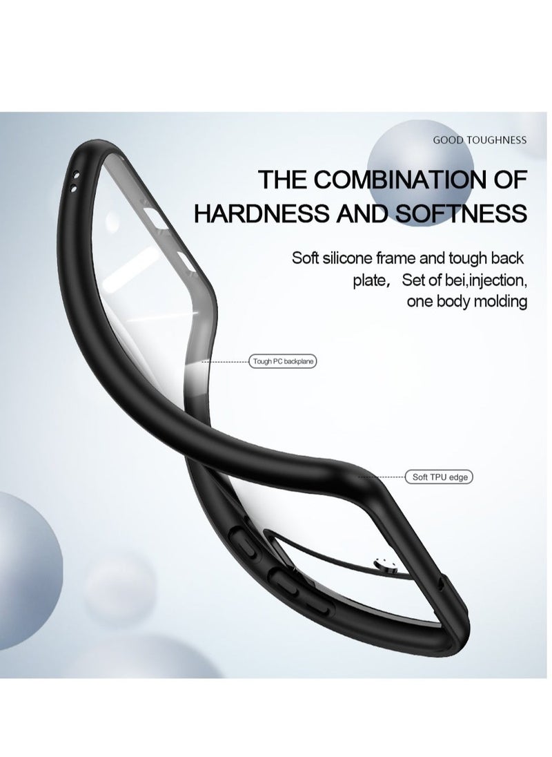 Raxoom Premium Matte TPU With Clear Hard PC Hybrid Phone Case for Samsung Galaxy S22 S22 Plus - Image 5