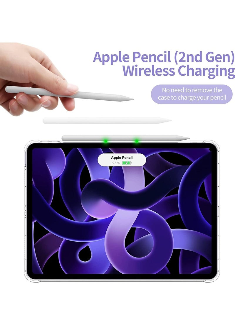 ELTRAZONE iPad Air 5th Generation Case, TPU Cover for iPad Air 5th/4th Generation 10.9 Inch 2022/2020，Frosted Transparent Shockproof Protective Case - Image 3