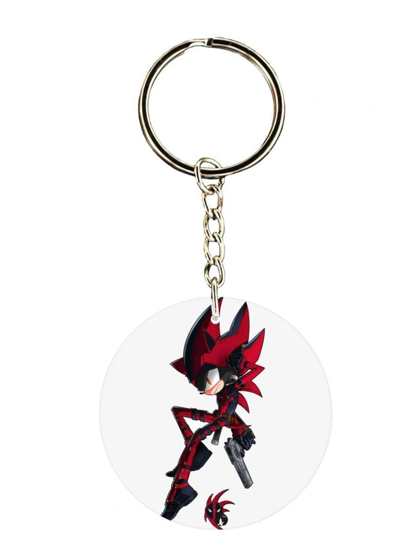 RKN Sonic Printed Keychain