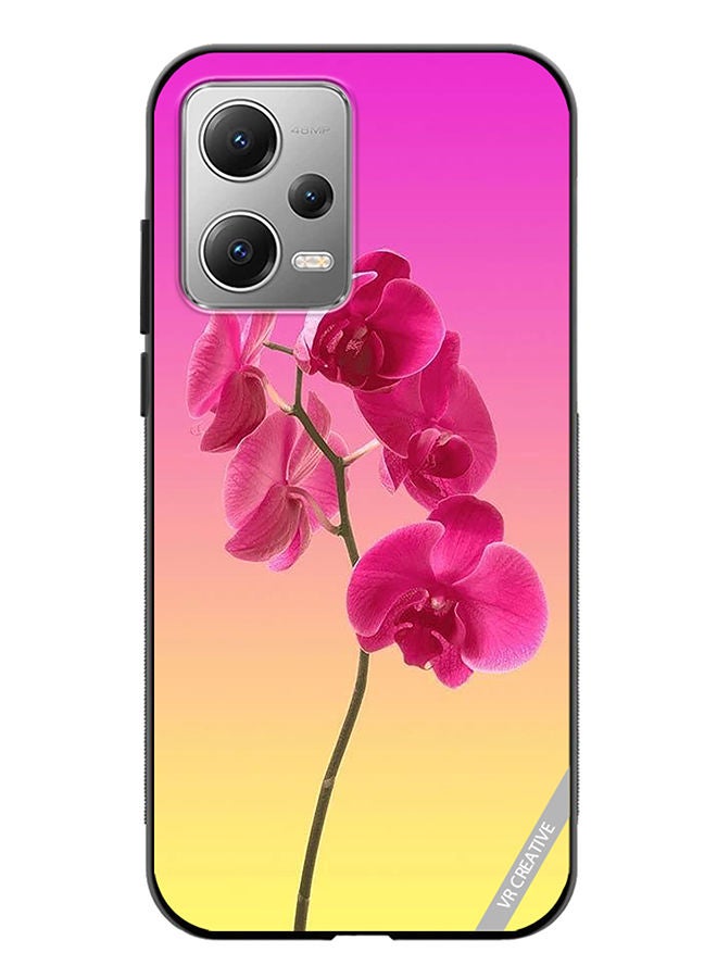 VR CREATIVE Protective Case Cover For Xiaomi Redmi Note 12 Flower Design Multicolour - Image 1