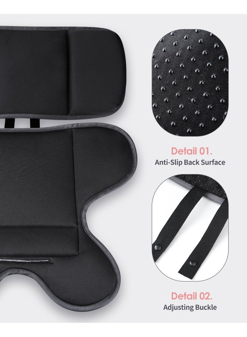 Infant Car Seat Insert Compatible with Doona, Graco,Safety 1st, Evenflo, Chicco, Britax. Head and Body Support. - Image 4