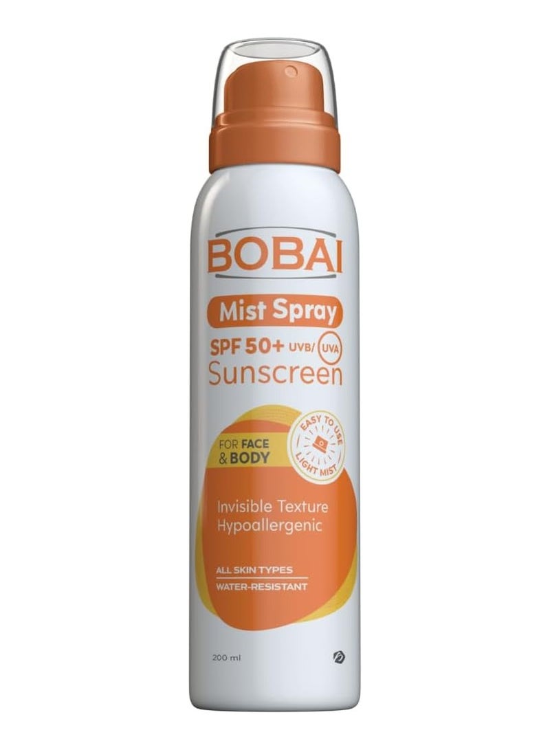 bobai Mist Spray 50+ Sunscreen 200ml