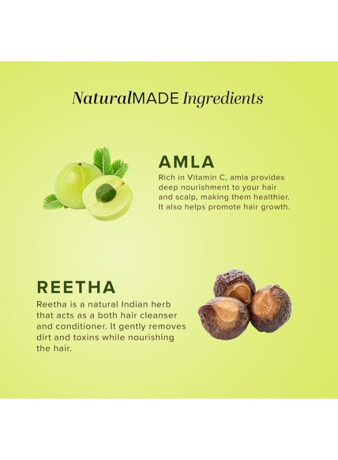 كادي نيتشورال بلسم شعر خادي الطبيعي بالأملا والريثا 210 مل - Image 3