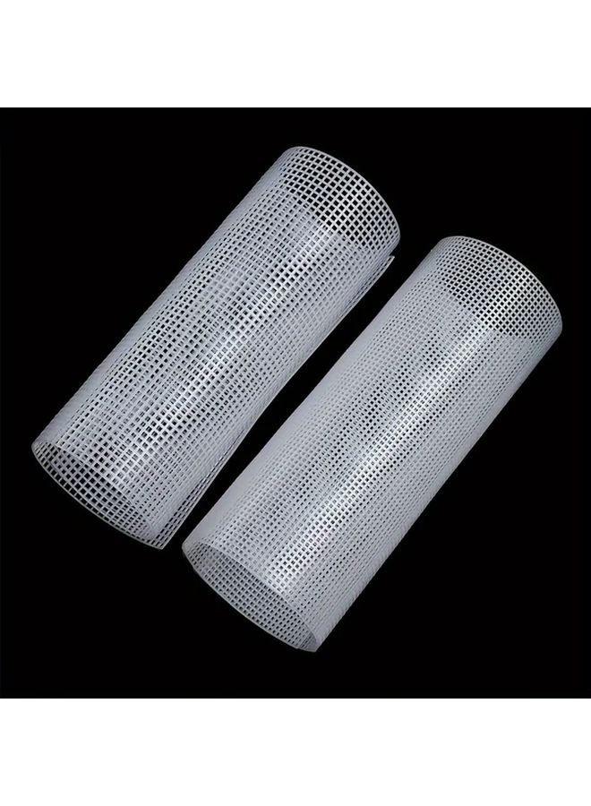 White Large Hole Grid Plastic Mesh Craft Hooks For DIY Carpet Threading And Handmade Accessories - Image 5
