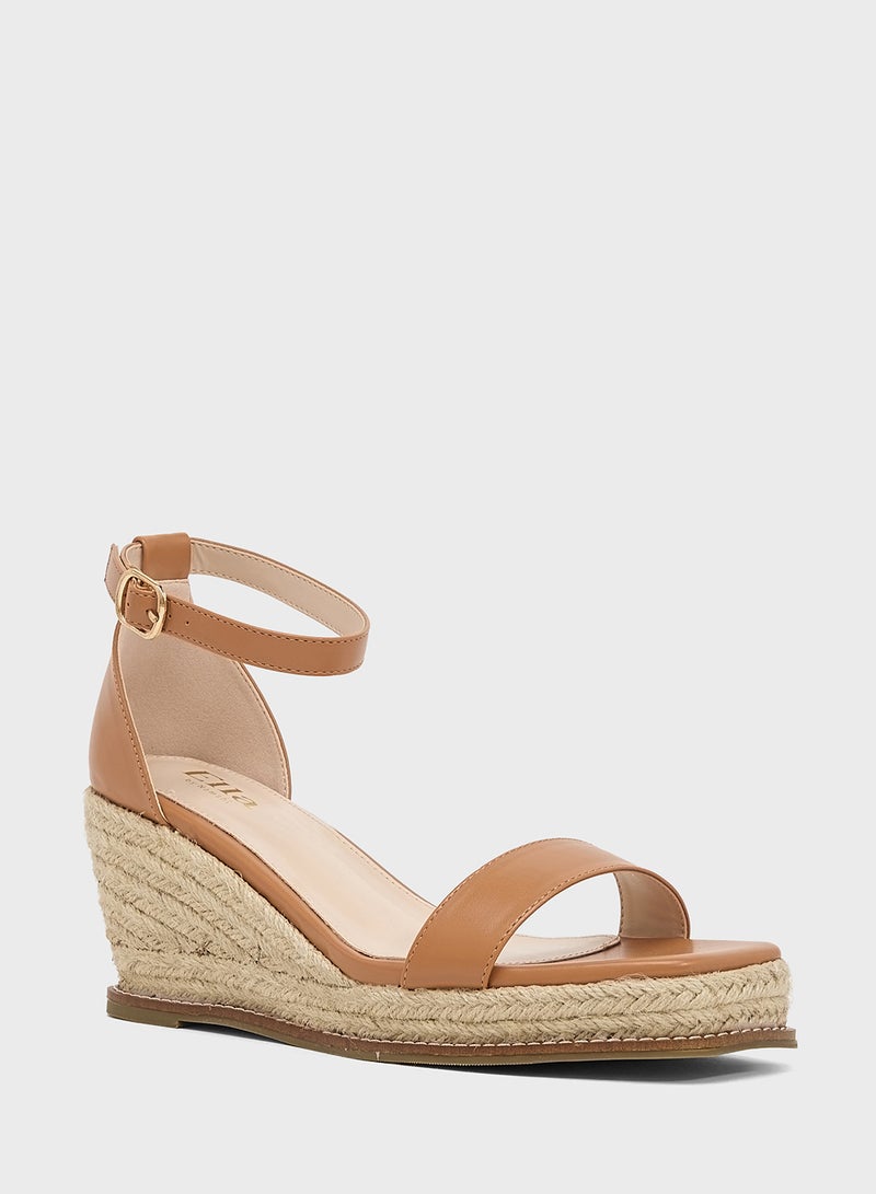 ELLA Double Strap Mid Wedge Sandal - Image 2