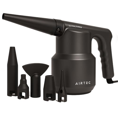 IT Dusters AirTec Ultra Electric Air Duster Blower for PC, Laptop, Console, Electronics and Home Cleaning, Environmental Alternative to Spray air can Duster Keyboard Cleaner (Type 6) - Image 1