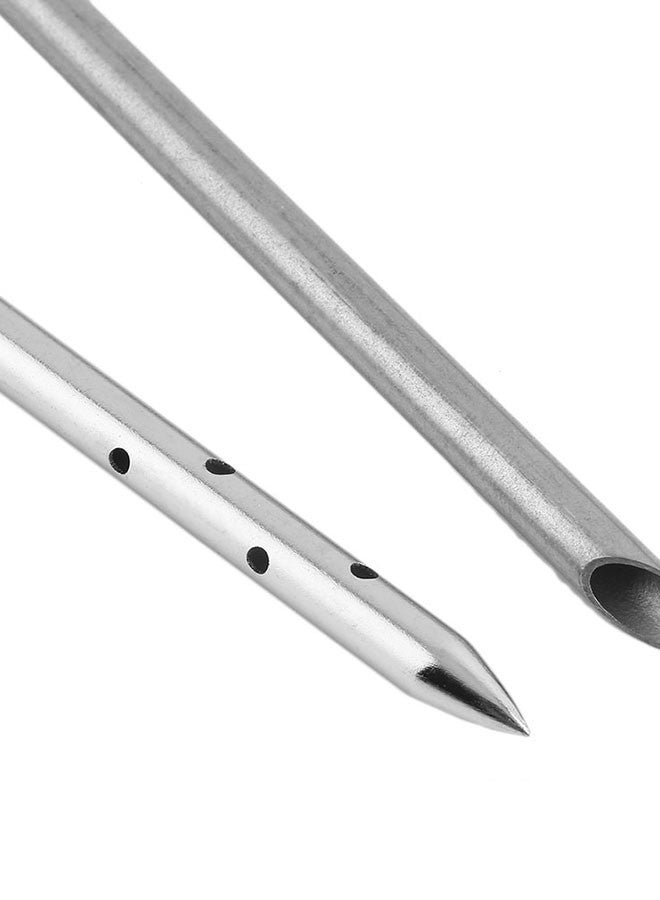 Loquat Stainless Steel Marinade Injector Silver - Image 3