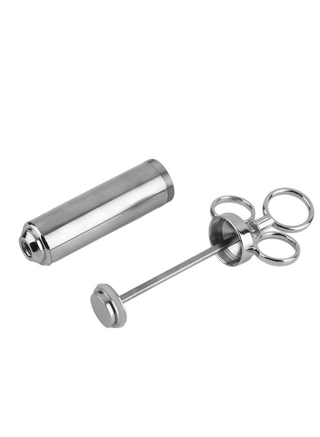 Loquat Stainless Steel Marinade Injector Silver - Image 2